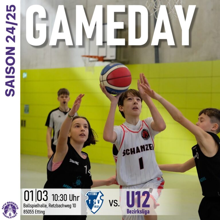 🏀🏀🏀
NOCH EIN SIEG...
🏀🏀🏀

...und die U12 der MTV Baskets kann sich den Titel in der Bezirksliga sichern. Beim einzigen Spiel an diesem Wochenende für die Baskets geht es also um richtig viel. Am Besten ihr feuert unsere Nachwuchshelden selbst mit an!!

LET'S GO BASKETS

#champions #meisterschaft #spieltag #gameday #basketballbezirkschwaben #oneteam #jugendsport #wewantyou #bayernbasketball #victory #bbvonline #mtvingolstadt #basketballtime #ingolstadt #mtvbaskets #onefamily #basketball #mtvbasketsingolstadt #mannschaft #ruleyourcourt #MTVBasketsIngolstadt #teamsport #supporters #supportyourteam