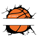 Spielplan - Orange and Black Modern Basketball - hell