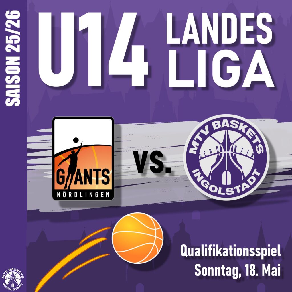 🏀🏀🏀
DER NACHWUCHS WILL ES WISSEN ❗❗
🏀🏀🏀

⛹ Auch die U14 wird wie die U16 am Wochenende eine Qualifikation spielen. Für das junge Team geht es in Nördlingen um den Einzug in die Landesliga. Coach Anthony Gräber hat in den letzten Wochen das neu zusammengestellte Team mit einigen extra Trainingseinheiten auf diese schwierige Aufgabe vorbereitet: "Das wird ein spannendes Spiel! Die Kids sind heiß auf die Herausforderung und das Ziel einer Teilnahme an der Landesliga in der kommenden Saison."

💪 Wir drücken euch die Daumen!

LET'S GO BASKETS 🥁🥁🥁

#landesliga #spieltag #gameday #basketballbezirkschwaben #oneteam #jugendsport #wewantyou #bayernbasketball #bbvonline #trainer #mtvingolstadt #basketballtime #ingolstadt #mtvbaskets #onefamily #basketball #mtvbasketsingolstadt #mannschaft #ruleyourcourt #teamsport #supporters #supportyourteam