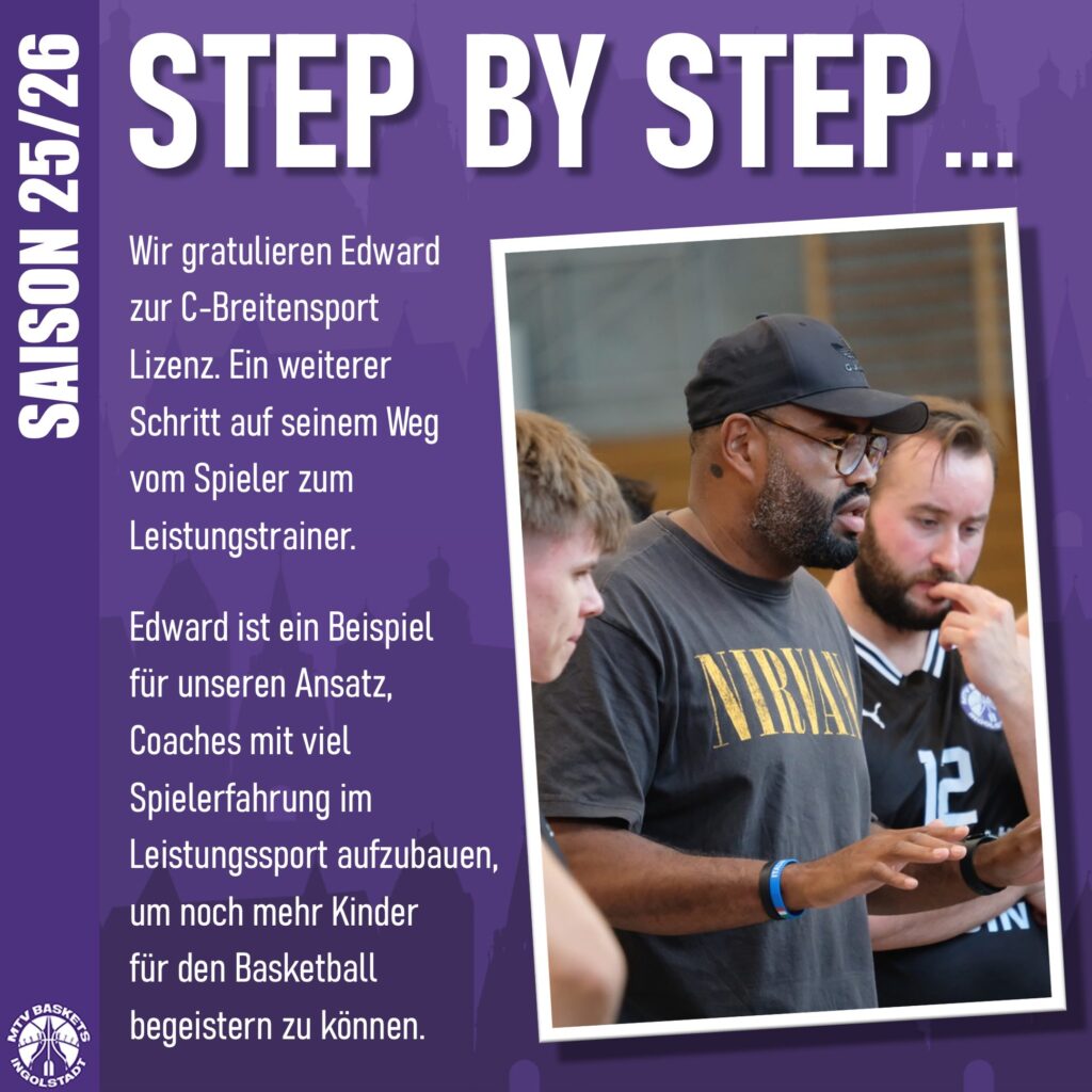 🏀⛹👏
Gratulation an unseren Coach der MTV Baskets Herren!