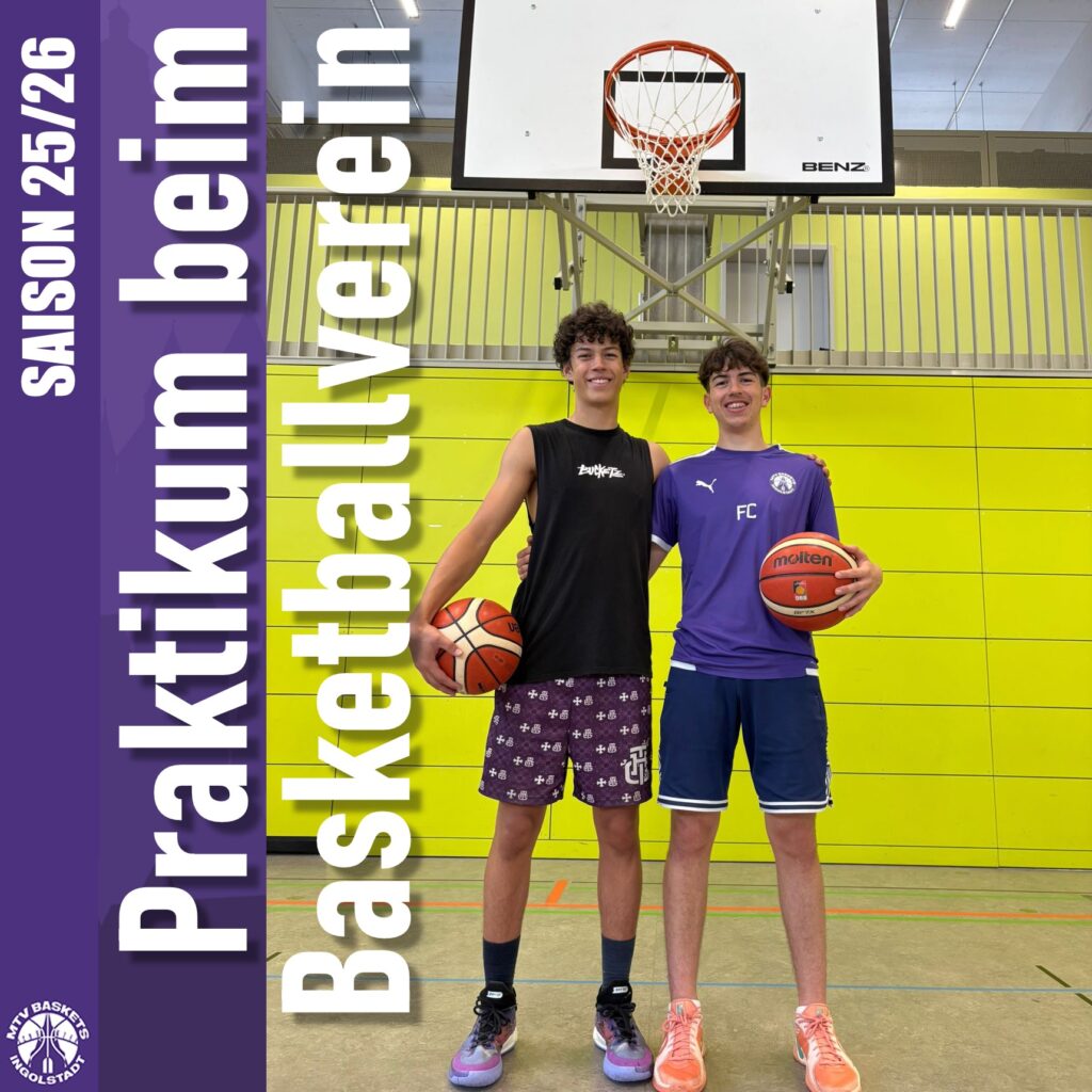 🏀🏀🏀
Praktikum beim lokalen Basketball-Verein? Geht denn das?
🏀🏀🏀

Ja, in der Tat, das geht. Zwei unserer Spieler absolvieren aktuell ein soziales Praktikum in der Basketballabteilungdes MTV Ingolstadt. Ziel ist es, den beiden ein Gespür für verschiedenen Aufgaben zu vermittlen, die in einem Verein im Alltag anfallen, und die auch zu einem freiwilligen sozialen Jahr zählen würden. Vereinsleben ist mehr als nur der Sport, und die Aufgaben enden nicht mit dem Abpfiff am Spielende.

💪Vielen Dank an Leander(links im Bild) und Fabio für Euer Engagement!

#sozialesjahr #praktikum #engagement #ehrenamt #champions #oneteam #jugendsport #wewantyou #bayernbasketball #bbvonline #mtvingolstadt #ingolstadt #mtvbaskets #onefamily #mannschaft #teamsport #supporters #supportyourteam