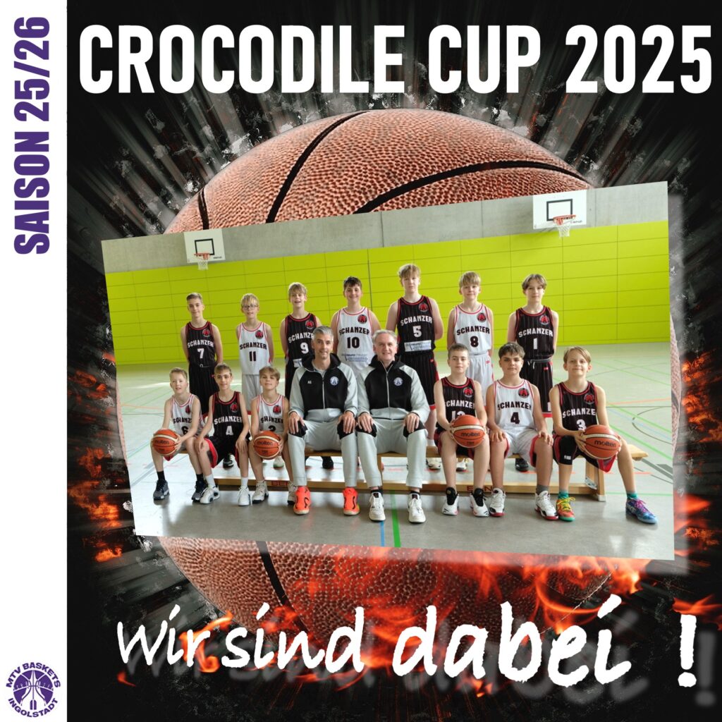 🏀🏀🏀
MTV BASKETS BEIM CROCODILE CUP IN BAMBERG !
🏀🏀🏀
Am kommenden Wochenende richtet der DJK Bamberg zum wiederholten Male den Crocodile Cup aus, an dem Mannschaften der Altersklassen U14 bis U18 aus ganz Bayern teilnehmen. In den letzten Jahren sind die MTV Baskets mit einem U16 Team an den Start gegangen, dieses Jahr zum ersten Mal mit der U14. 

Während das Turnier für Bamberg den Abschluss der Saison darstellt, geht es beim MTV bereits um die Vorbereitung für die nächste Spielzeit. Das Team wird vor Ort vom Trainsergespann und Eltern unterstützt. Die Mannschaft selbst übernachtet in Bamberg, was einen wesentlichen Teil des Team-Buildings darstellt.

3 Spiele am Samstag und 3 Spiele am Sonntag stehen an. Wir drücken der Mannschaft die Daumen und wünschen allen viel Spaß und Erfolg!

LET'S GO BASKETS!
🏀🏀🏀

#champions #meisterschaft #crocodilecup #gameday #basketballbezirkschwaben #oneteam #jugendsport #bayernbasketball #victory #bbvonline #trainer #trainingday #mtvingolstadt #ingolstadt #basketballtime #mtvbaskets #onefamily #basketball #mtvbasketsingolstadt #mannschaft #ruleyourcourt #MTVBasketsIngolstadt #teamsport #supporters #supportyourteam